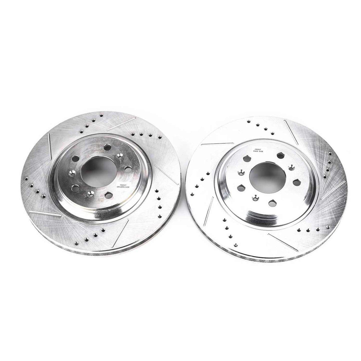 PowerStop Power Stop 08-09 Buick Allure Front Evolution Drilled & Slotted Rotors - Pair AR82121XPR