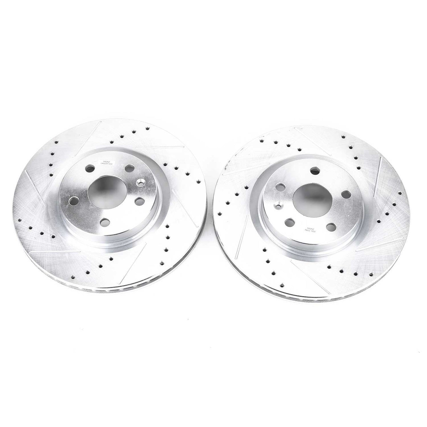 PowerStop Power Stop 08-14 Cadillac CTS Front Evolution Drilled & Slotted Rotors - Pair AR82125XPR