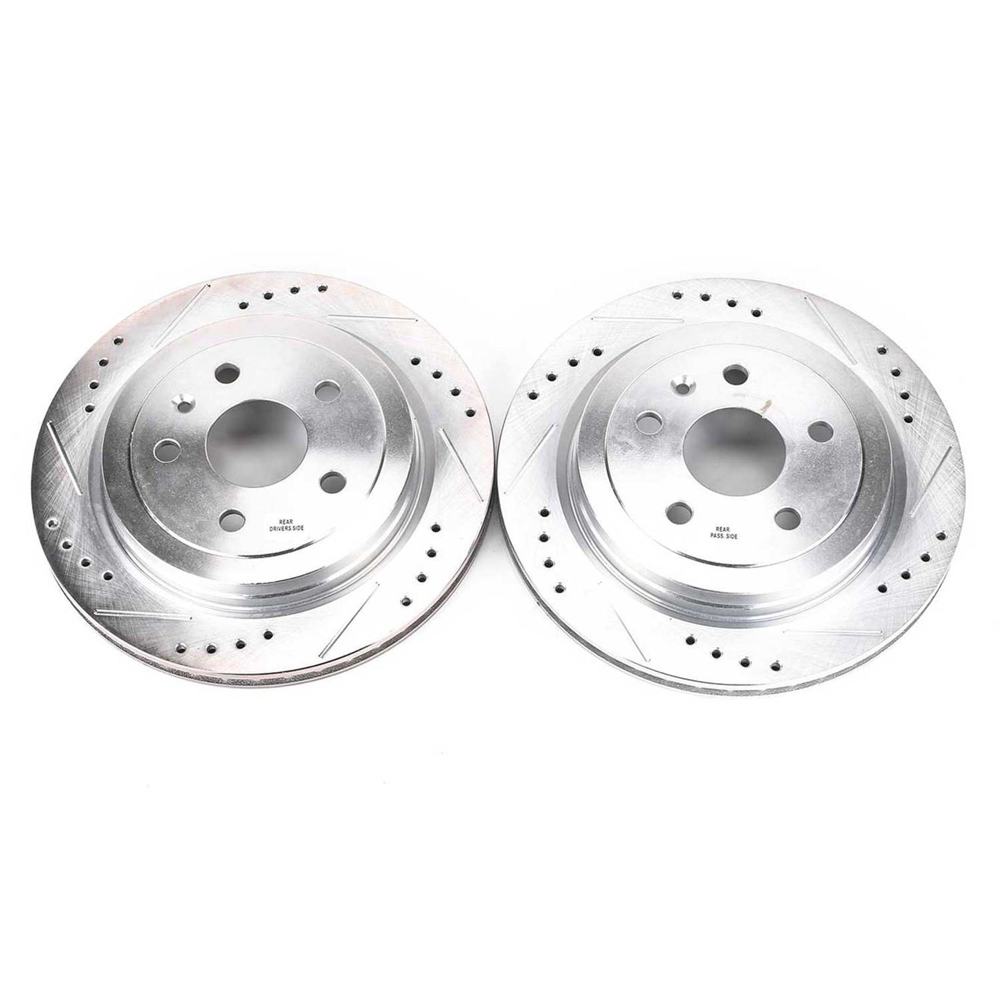 PowerStop Power Stop 08-18 Cadillac CTS Rear Evolution Drilled & Slotted Rotors - Pair AR82127XPR