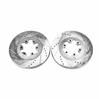 PowerStop Power Stop 09-12 Chevrolet Colorado Front Evolution Drilled & Slotted Rotors - Pair AR82131XPR
