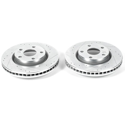 PowerStop Power Stop 08-09 Pontiac G8 Front Evolution Drilled & Slotted Rotors - Pair AR82136XPR