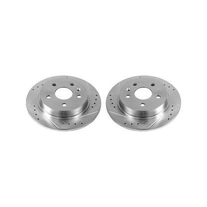 PowerStop Power Stop 12-16 Buick LaCrosse Rear Evolution Drilled & Slotted Rotors - Pair AR82139XPR