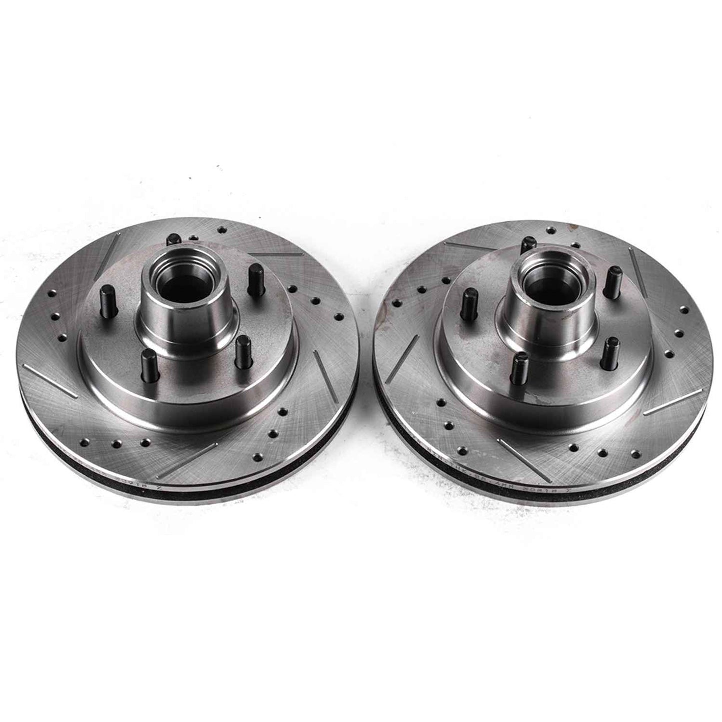 PowerStop Power Stop 82-87 Buick Regal Front Evolution Drilled & Slotted Rotors - Pair AR8213XPR