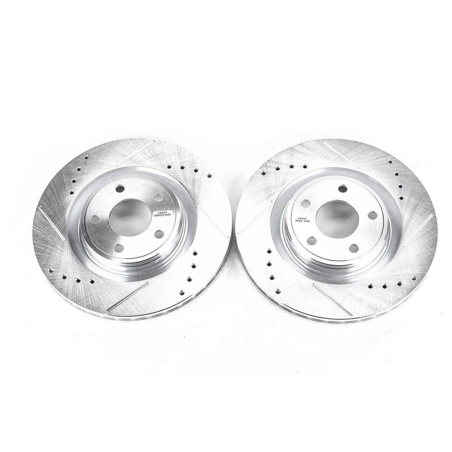 PowerStop Power Stop 07-10 Chevrolet Cobalt Front Evolution Drilled & Slotted Rotors - Pair AR82140XPR