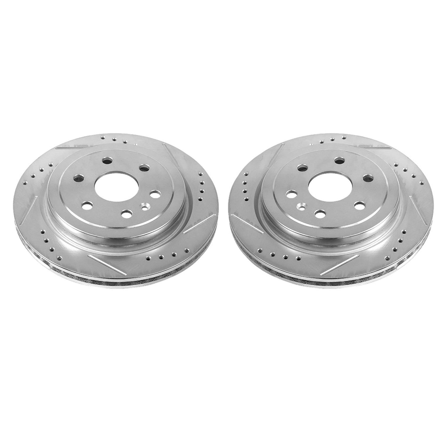 PowerStop Power Stop 10-16 Cadillac SRX Rear Evolution Drilled & Slotted Rotors - Pair AR82143XPR