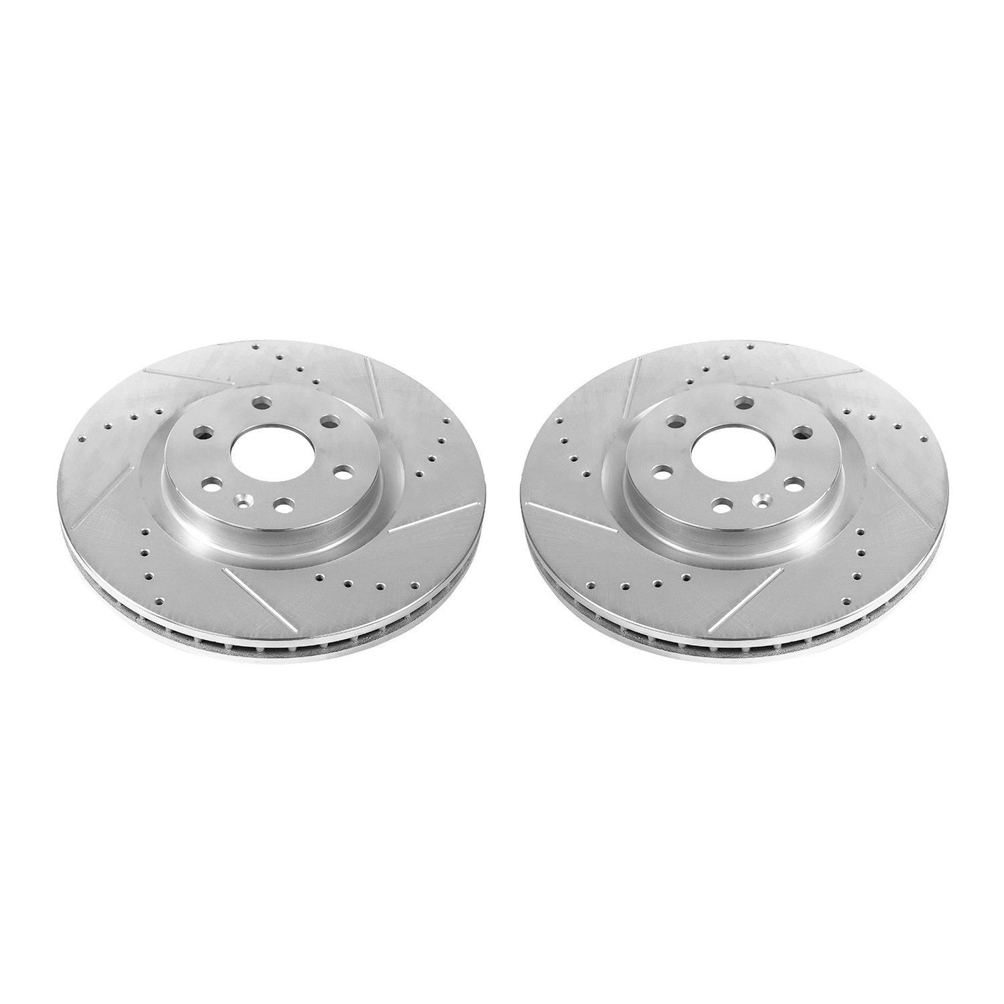 PowerStop Power Stop 10-16 Cadillac SRX Front Evolution Drilled & Slotted Rotors - Pair AR82145XPR
