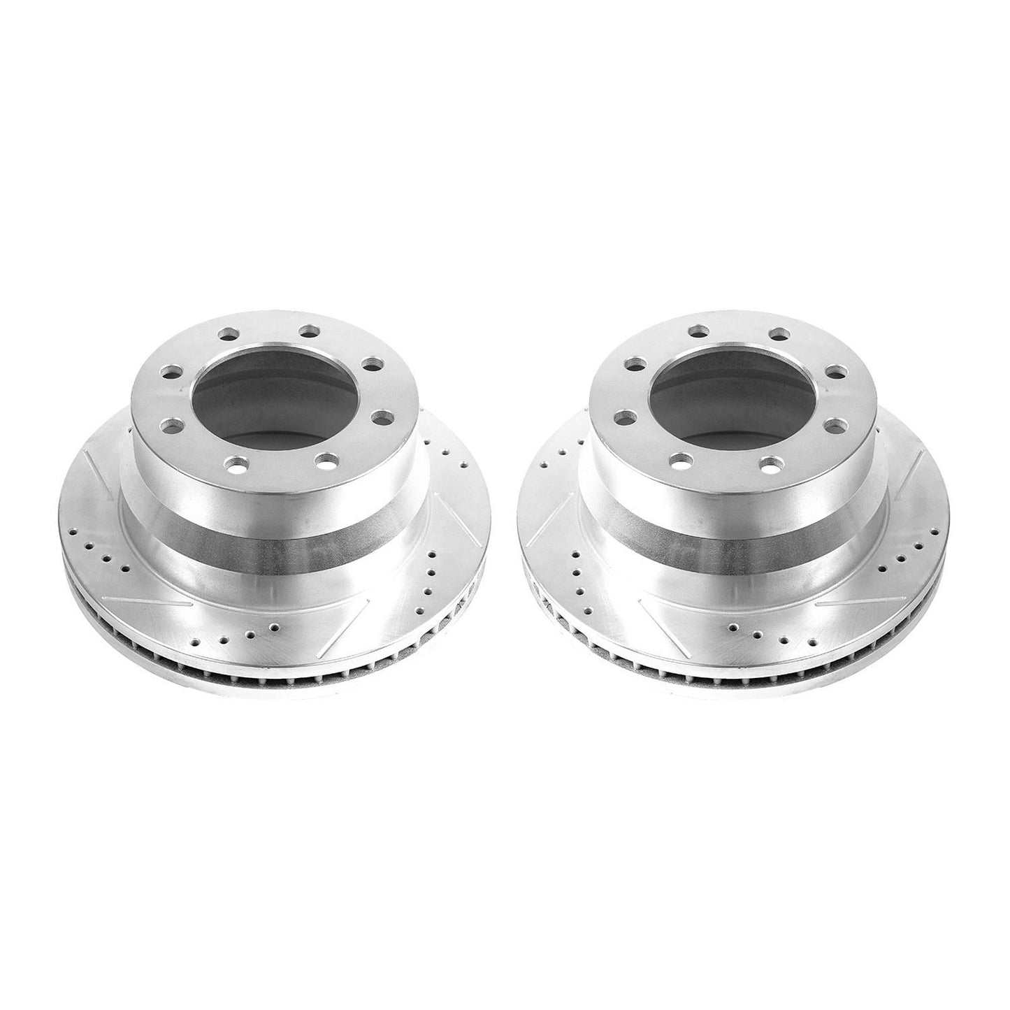 PowerStop Power Stop 09-19 Chevrolet Express 3500 Rear Evolution Drilled & Slotted Rotors - Pair AR82151XPR