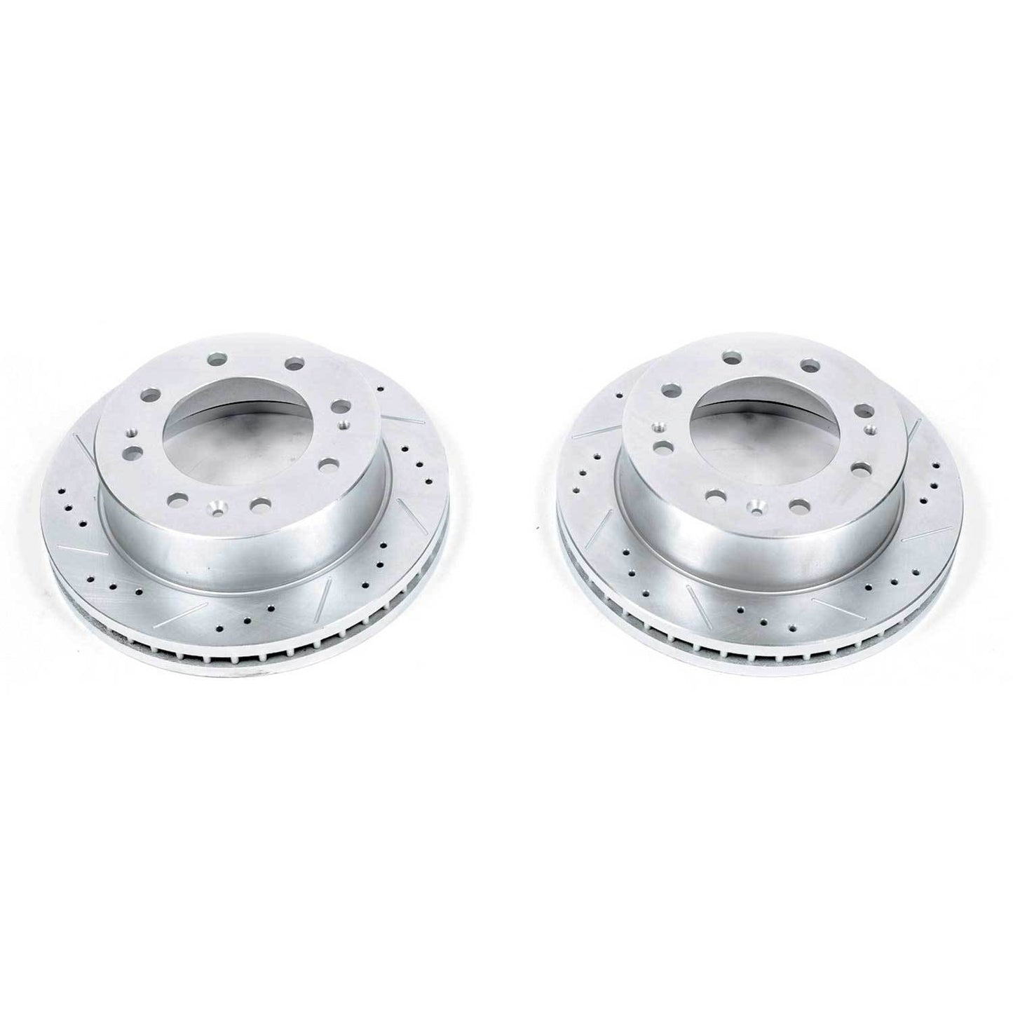 PowerStop Power Stop 11-19 Chevrolet Silverado 2500 HD Front Evolution Drilled & Slotted Rotors - Pair AR82153XPR