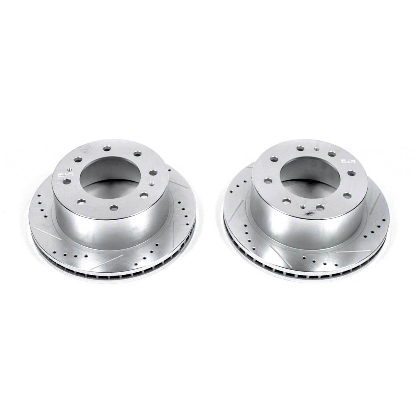 PowerStop Power Stop 11-19 Chevrolet Silverado 2500 HD Rear Evolution Drilled & Slotted Rotors - Pair AR82155XPR