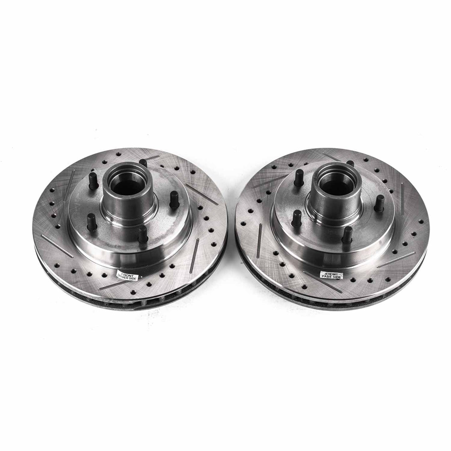 PowerStop Power Stop 79-81 Buick Century Front Evolution Drilled & Slotted Rotors - Pair AR8215XPR