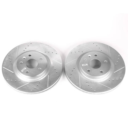 PowerStop Power Stop 14-17 Buick Regal Front Evolution Drilled & Slotted Rotors - Pair AR82162XPR