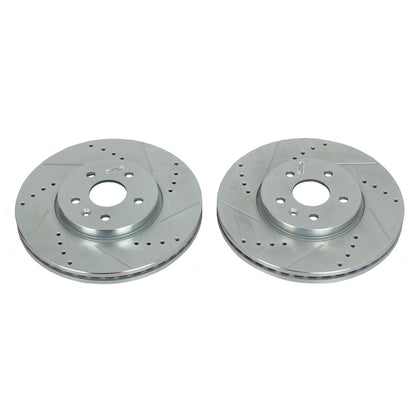 PowerStop Power Stop 13-19 Buick Encore Front Evolution Drilled & Slotted Rotors - Pair AR82177XPR