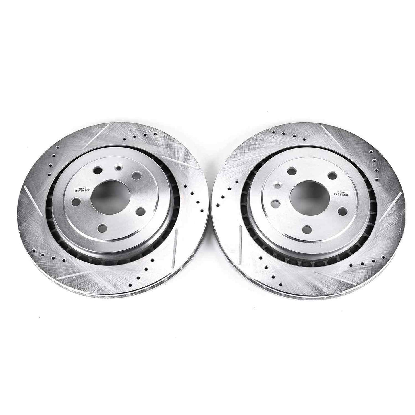 PowerStop Power Stop 16-18 Cadillac ATS Rear Evolution Drilled & Slotted Rotors - Pair AR82184XPR