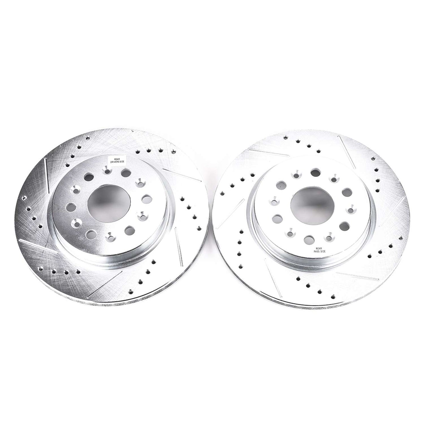 PowerStop Power Stop 18-19 Buick Enclave Rear Evolution Drilled & Slotted Rotors - Pair AR82193XPR