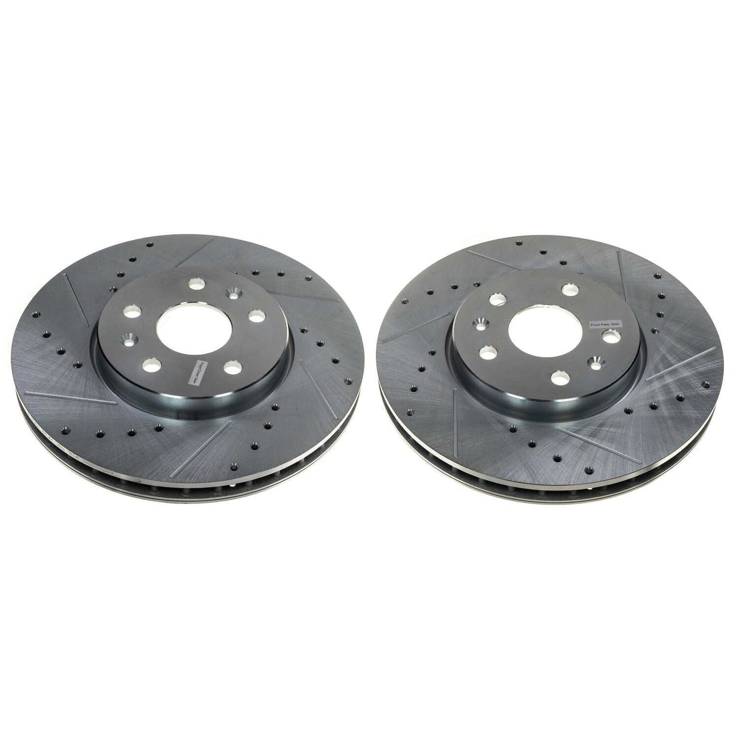 PowerStop Power Stop 20-21 Chevrolet Corvette Front Evolution Drilled & Slotted Rotor - Pair AR82200XPR