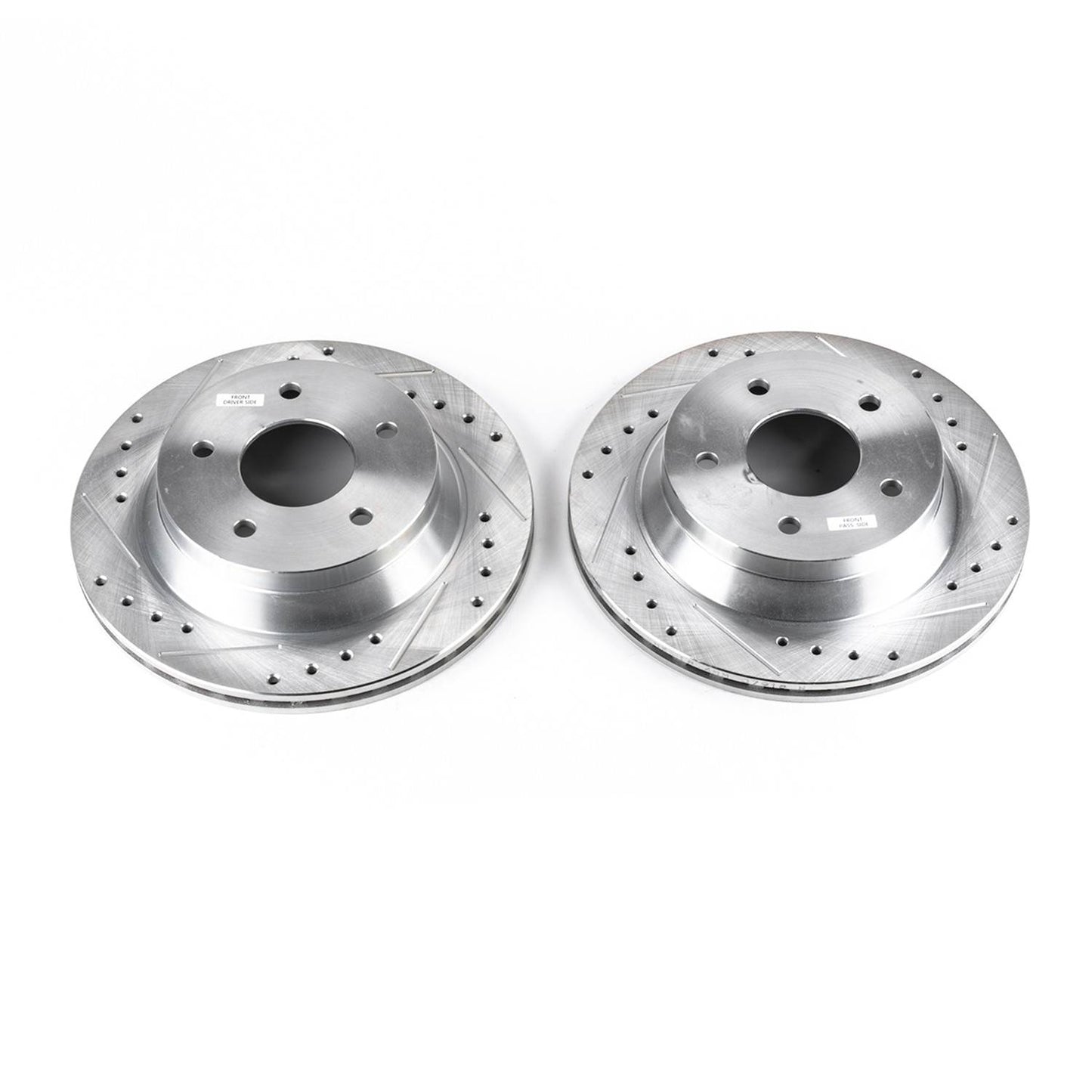 PowerStop Power Stop 84-87 Chevrolet Corvette Front Evolution Drilled & Slotted Rotors - Pair AR8220XPR