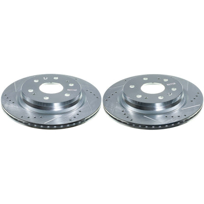 PowerStop Power Stop 2023 Chevrolet Colorado Rear Drilled & Slotted Rotor (Pair) AR82211XPR