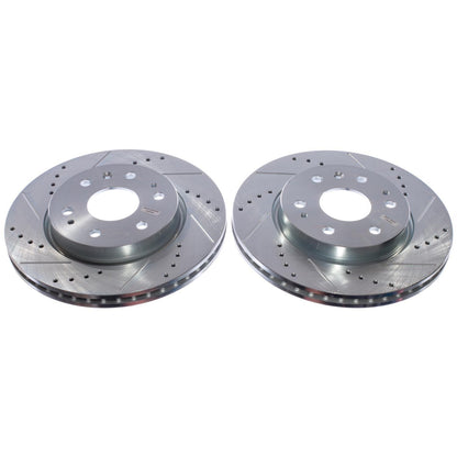 PowerStop Power Stop 2023 Chevrolet Colorado Front Drilled & Slotted Rotor (Pair) AR82212XPR