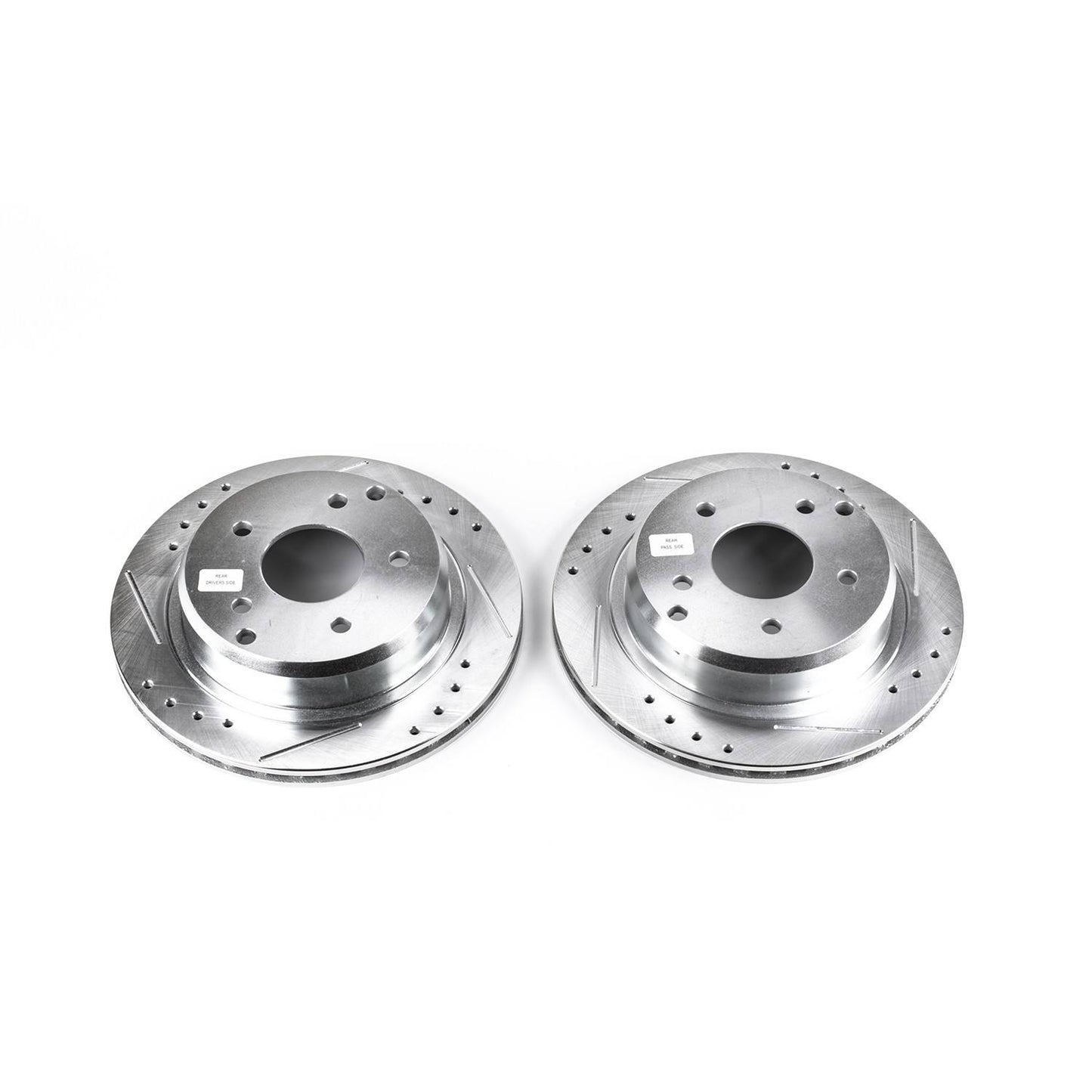 PowerStop Power Stop 84-87 Chevrolet Corvette Rear Evolution Drilled & Slotted Rotors - Pair AR8221XPR