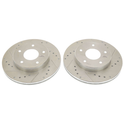 PowerStop Power Stop 78-81 Pontiac Firebird Rear Evolution Drilled & Slotted Rotors - Pair AR8225XPR
