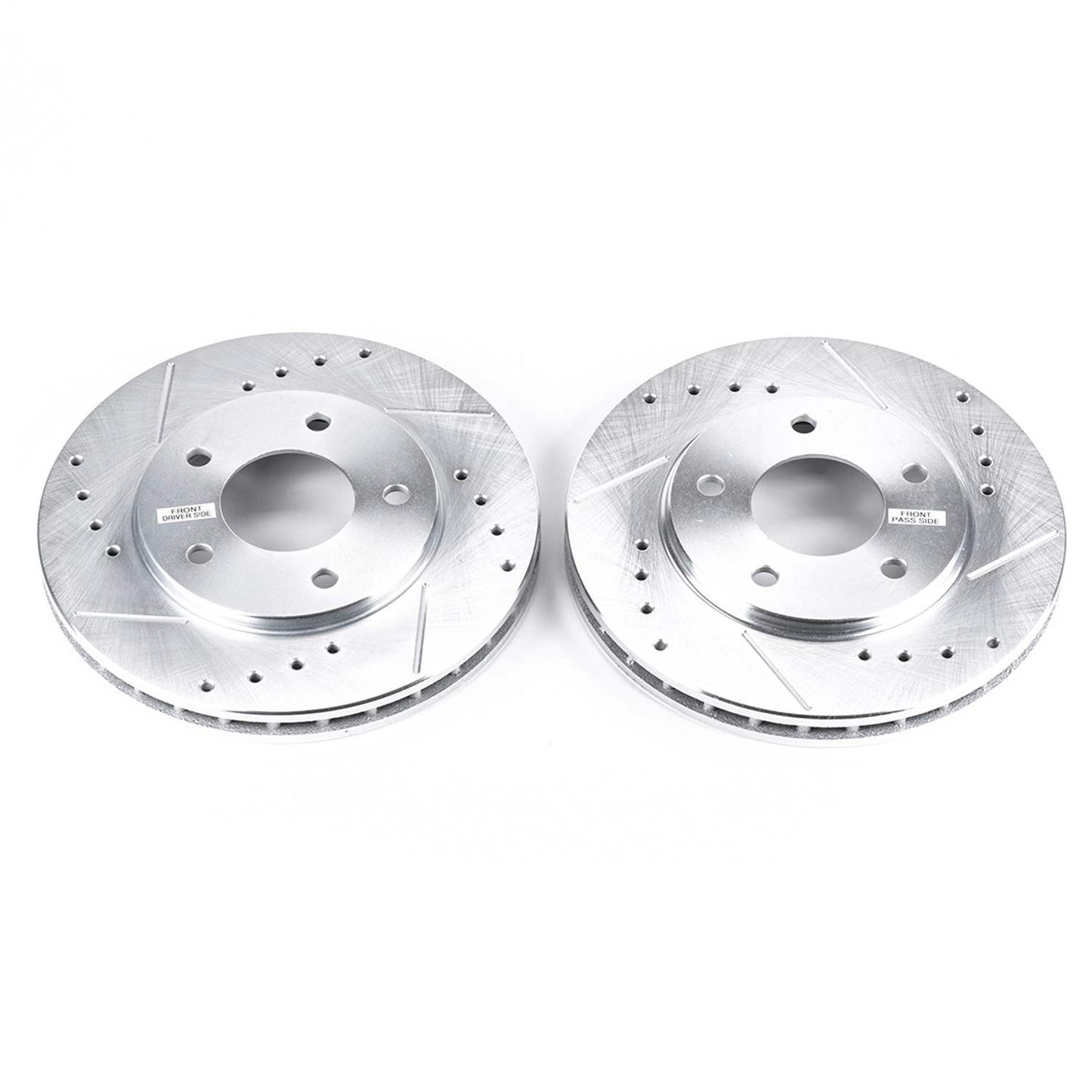 PowerStop Power Stop 88-95 Buick Regal Front Evolution Drilled & Slotted Rotors - Pair AR8228XPR