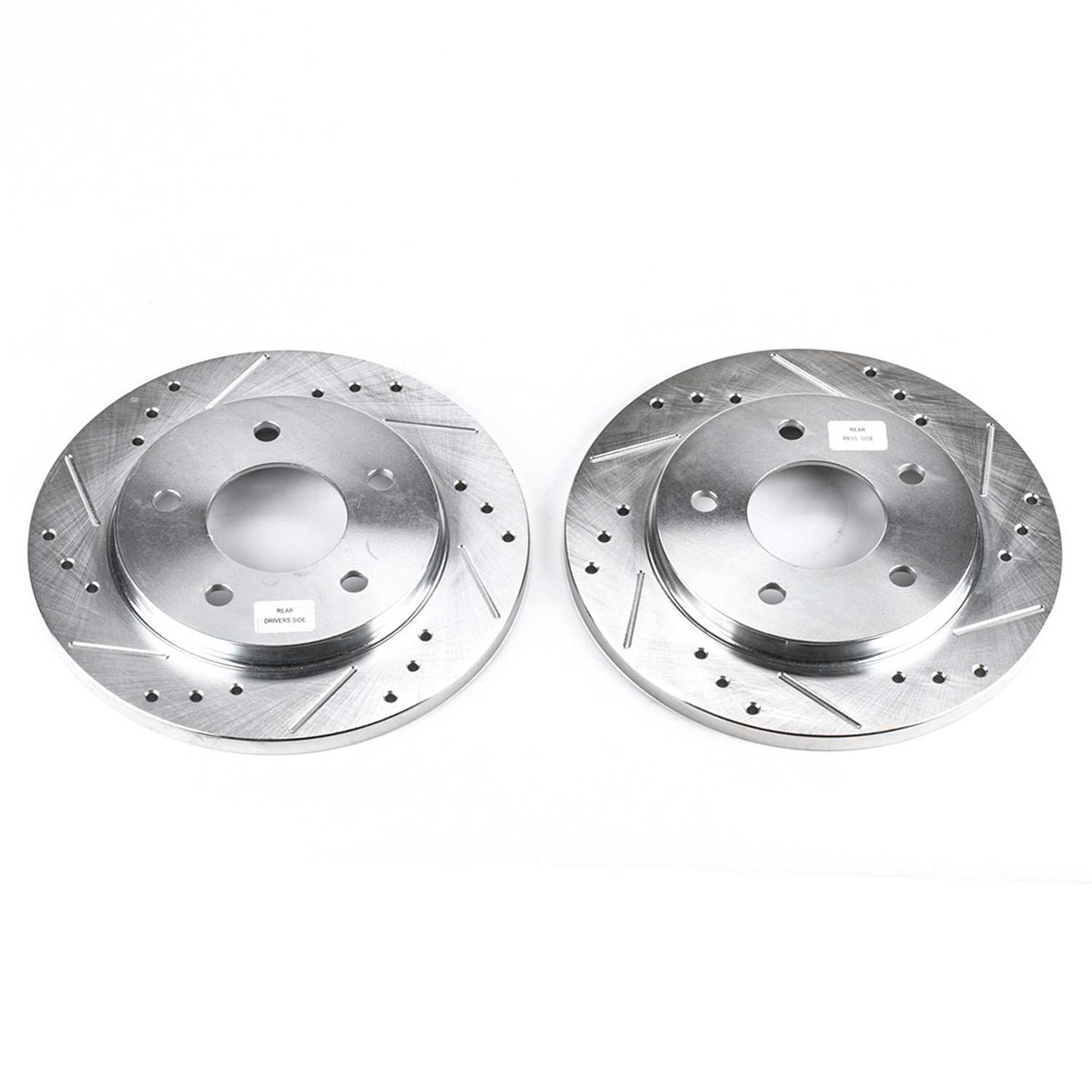 PowerStop Power Stop 88-93 Buick Regal Rear Evolution Drilled & Slotted Rotors - Pair AR8229XPR