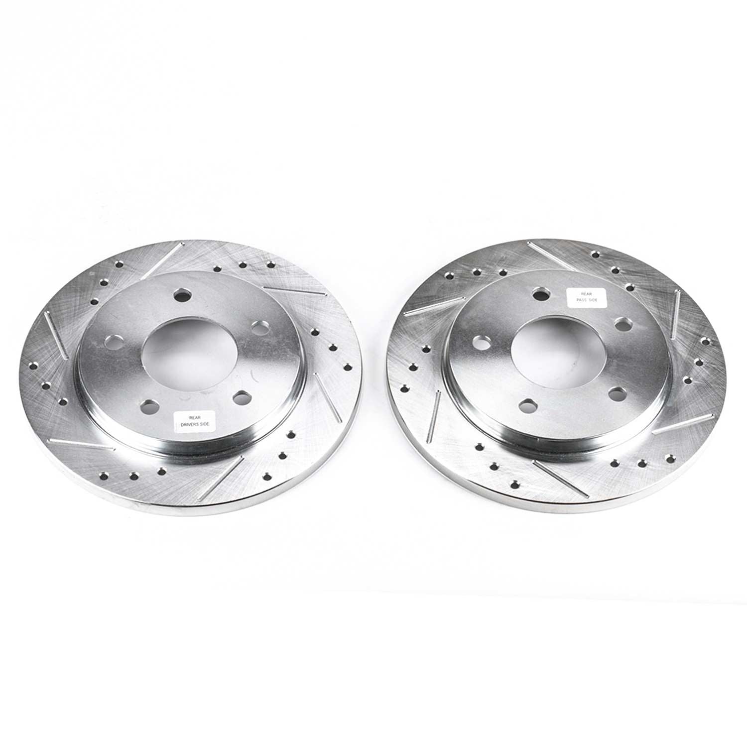 PowerStop Power Stop 88-93 Buick Regal Rear Evolution Drilled & Slotted Rotors - Pair AR8229XPR