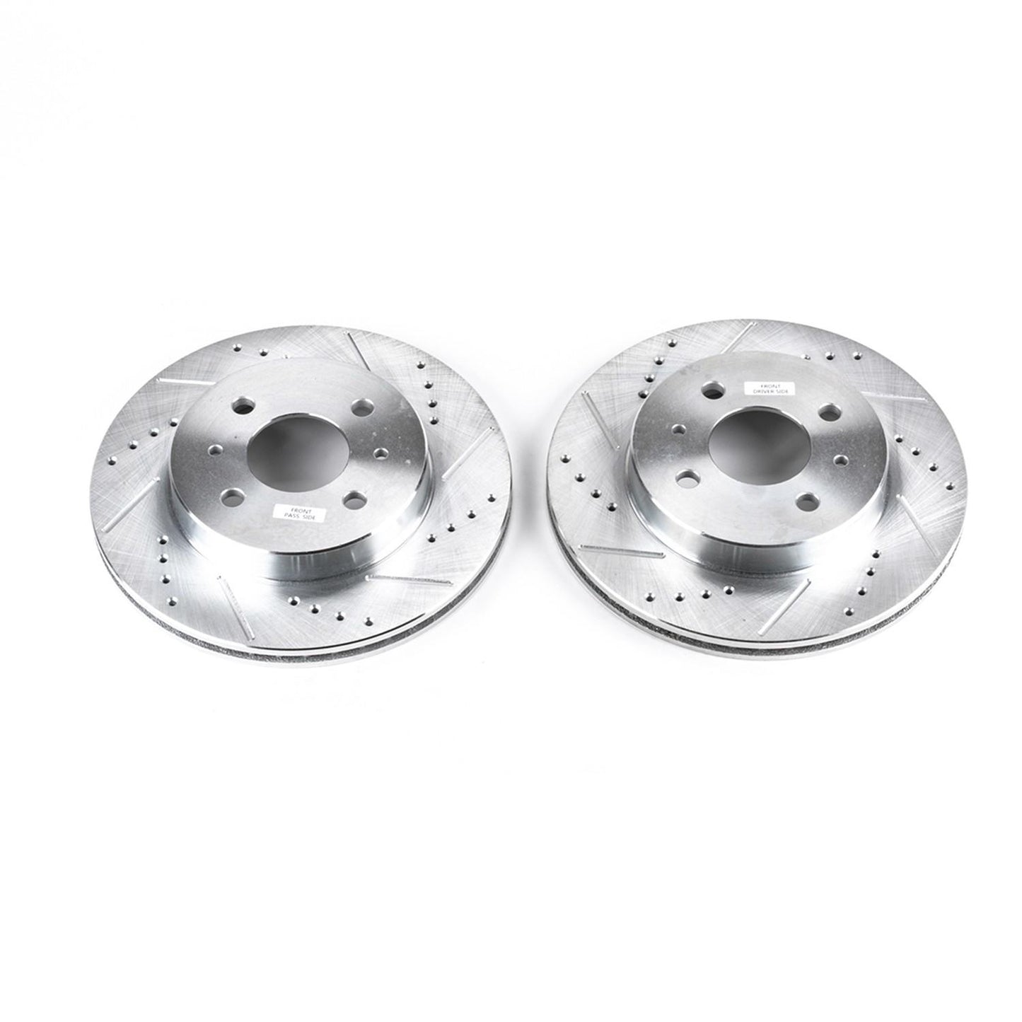 PowerStop Power Stop 91-92 Saturn SC Front Evolution Drilled & Slotted Rotors - Pair AR8238XPR