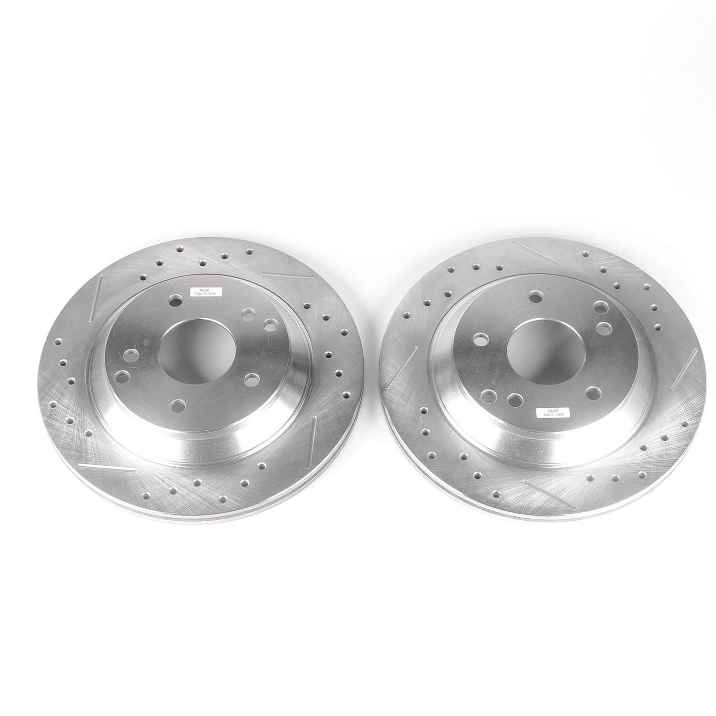 PowerStop Power Stop 88-96 Chevrolet Corvette Rear Evolution Drilled & Slotted Rotors - Pair AR8241XPR