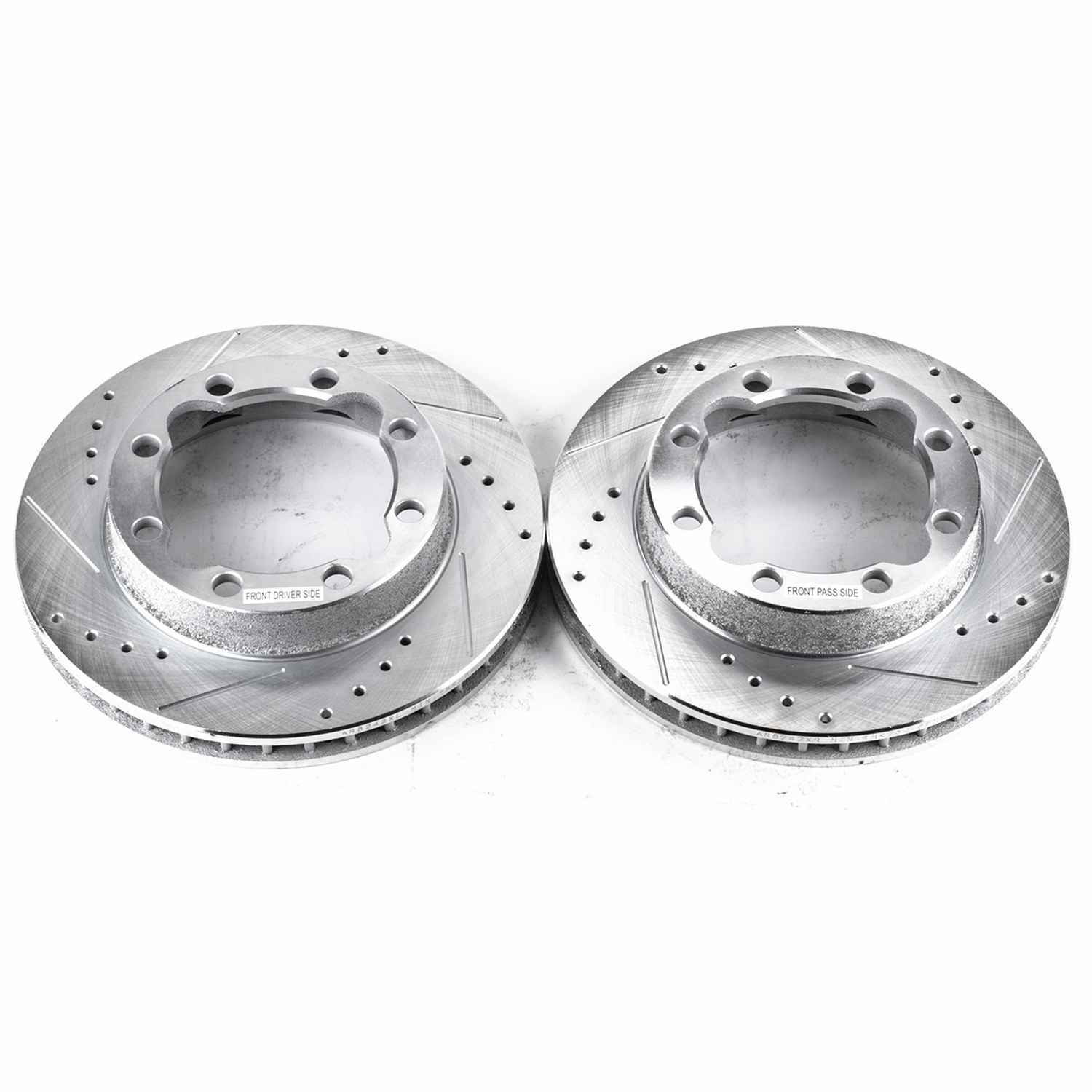 PowerStop Power Stop 94-99 Chevrolet K1500 Suburban Front Evolution Drilled & Slotted Rotors - Pair AR8242XPR