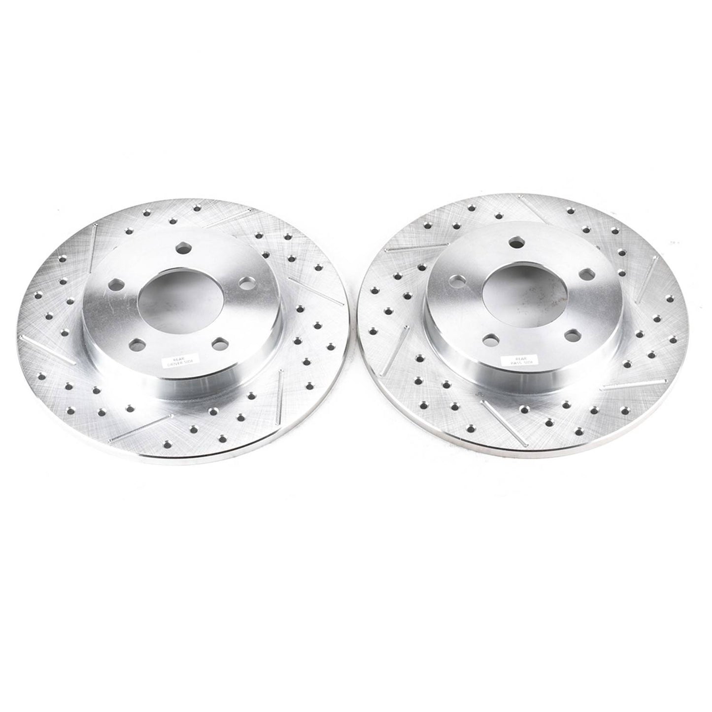 PowerStop Power Stop 00-05 Buick LeSabre Rear Evolution Drilled & Slotted Rotors - Pair AR8245XPR