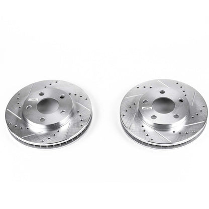 PowerStop Power Stop 97-05 Buick Century Front Evolution Drilled & Slotted Rotors - Pair AR8250XPR