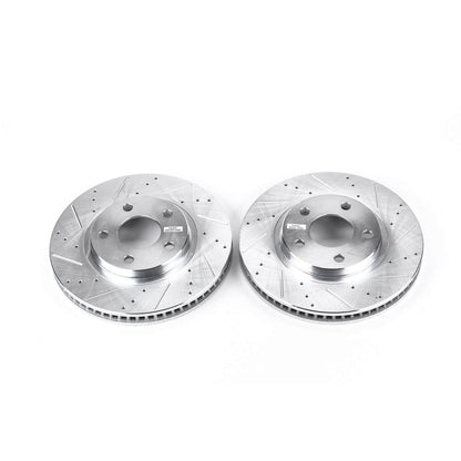 PowerStop Power Stop 00-04 Buick LeSabre Front Evolution Drilled & Slotted Rotors - Pair AR8255XPR