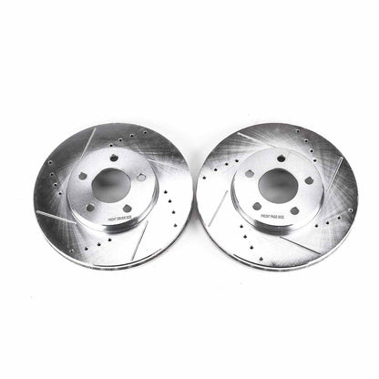 PowerStop Power Stop 02-06 Buick Rendezvous Front Evolution Drilled & Slotted Rotors - Pair AR8269XPR