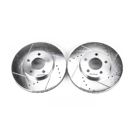 PowerStop Power Stop 02-06 Buick Rendezvous Front Evolution Drilled & Slotted Rotors - Pair AR8269XPR