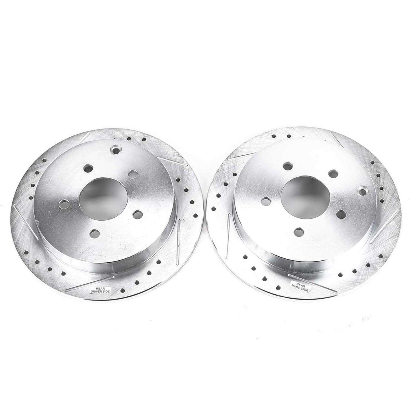 PowerStop Power Stop 02-07 Buick Rendezvous Rear Evolution Drilled & Slotted Rotors - Pair AR8270XPR