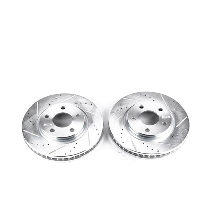 PowerStop Power Stop 05-09 Buick Allure Front Evolution Drilled & Slotted Rotors - Pair AR8280XPR