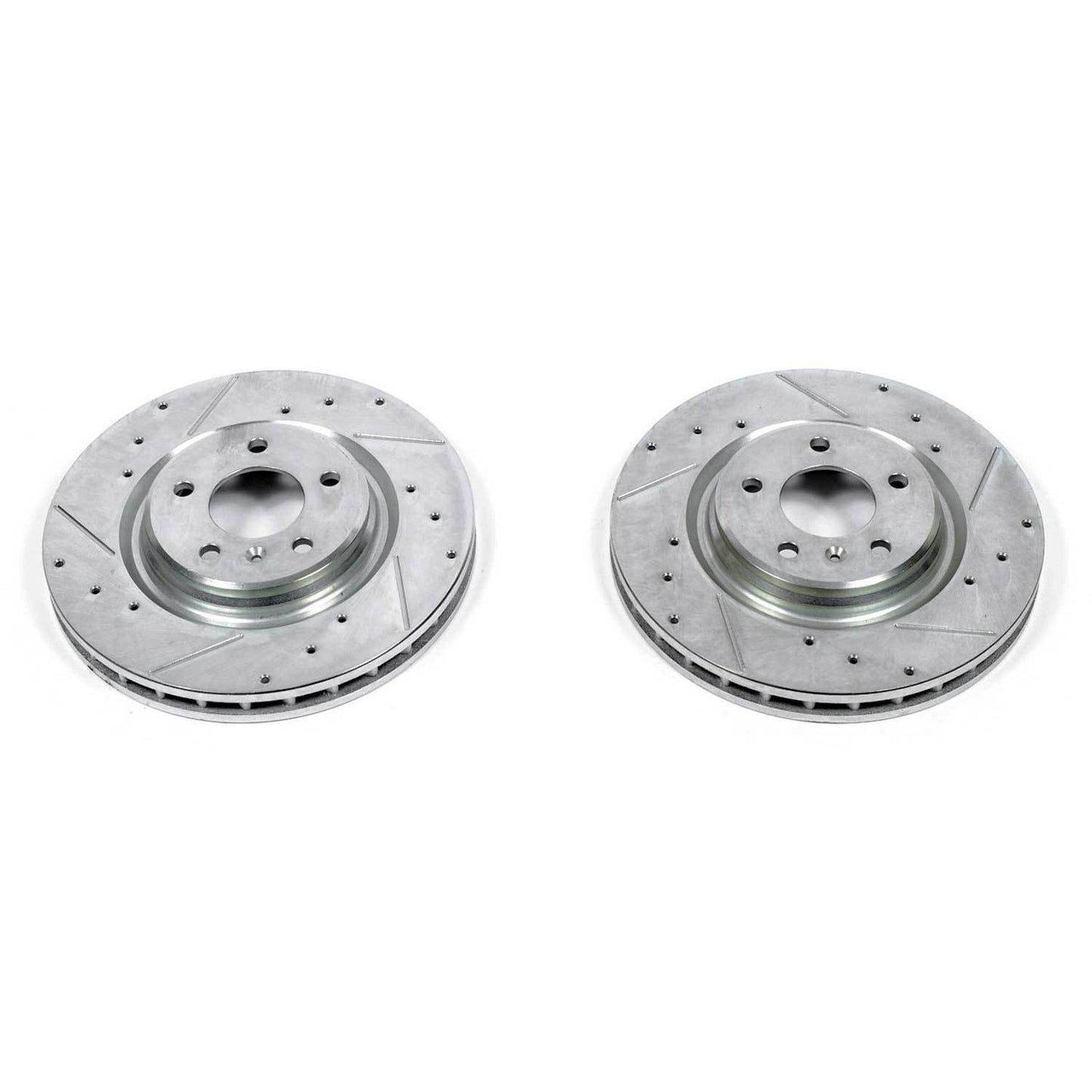 PowerStop Power Stop 05-08 Pontiac Grand Prix Front Evolution Drilled & Slotted Rotors - Pair AR8281XPR