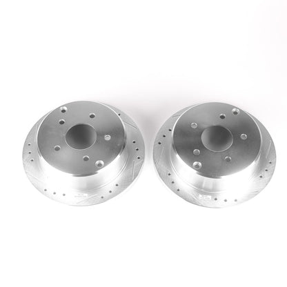 PowerStop Power Stop 2004 Pontiac GTO Rear Evolution Drilled & Slotted Rotors - Pair AR8284XPR