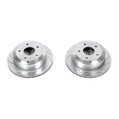 PowerStop Power Stop 05-06 Pontiac GTO Rear Evolution Drilled & Slotted Rotors - Pair AR8285XPR