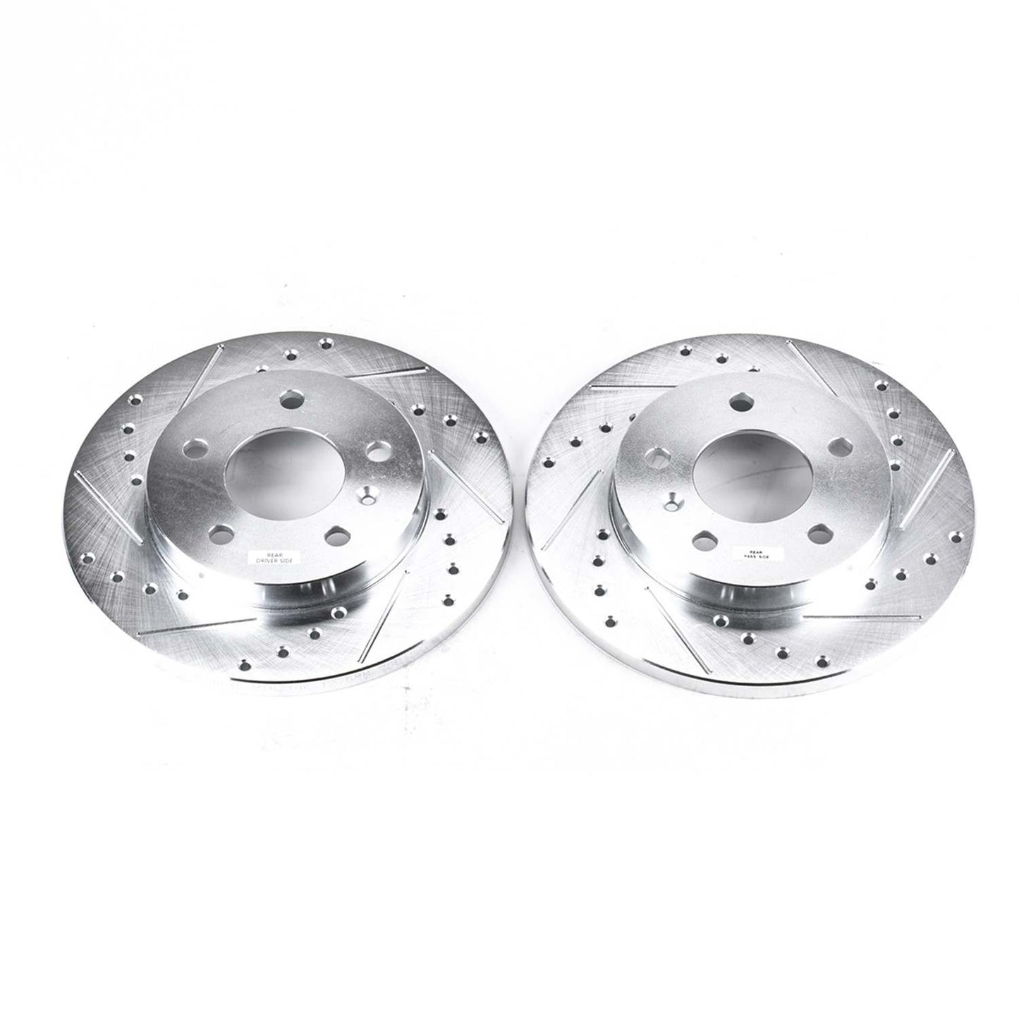 PowerStop Power Stop 05-09 Buick Allure Rear Evolution Drilled & Slotted Rotors - Pair AR8286XPR