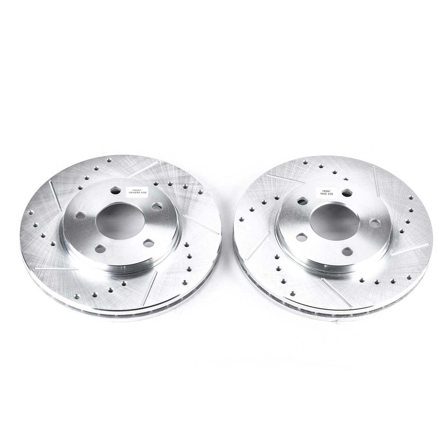 PowerStop Power Stop 04-08 Chevrolet Malibu Front Evolution Drilled & Slotted Rotors - Pair AR8296XPR