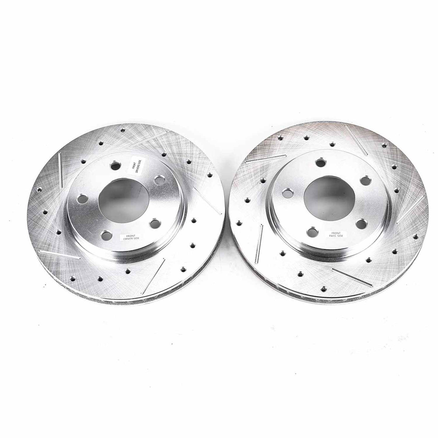 PowerStop Power Stop 07-12 Dodge Caliber Front Evolution Drilled & Slotted Rotors - Pair AR83068XPR