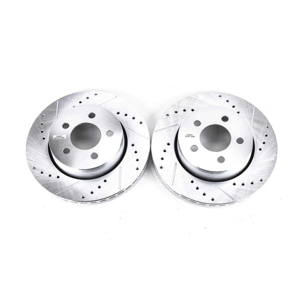 PowerStop Power Stop 07-11 Dodge Nitro Front Evolution Drilled & Slotted Rotors - Pair AR83071XPR