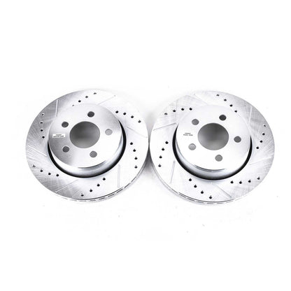 PowerStop Power Stop 07-11 Dodge Nitro Front Evolution Drilled & Slotted Rotors - Pair AR83071XPR