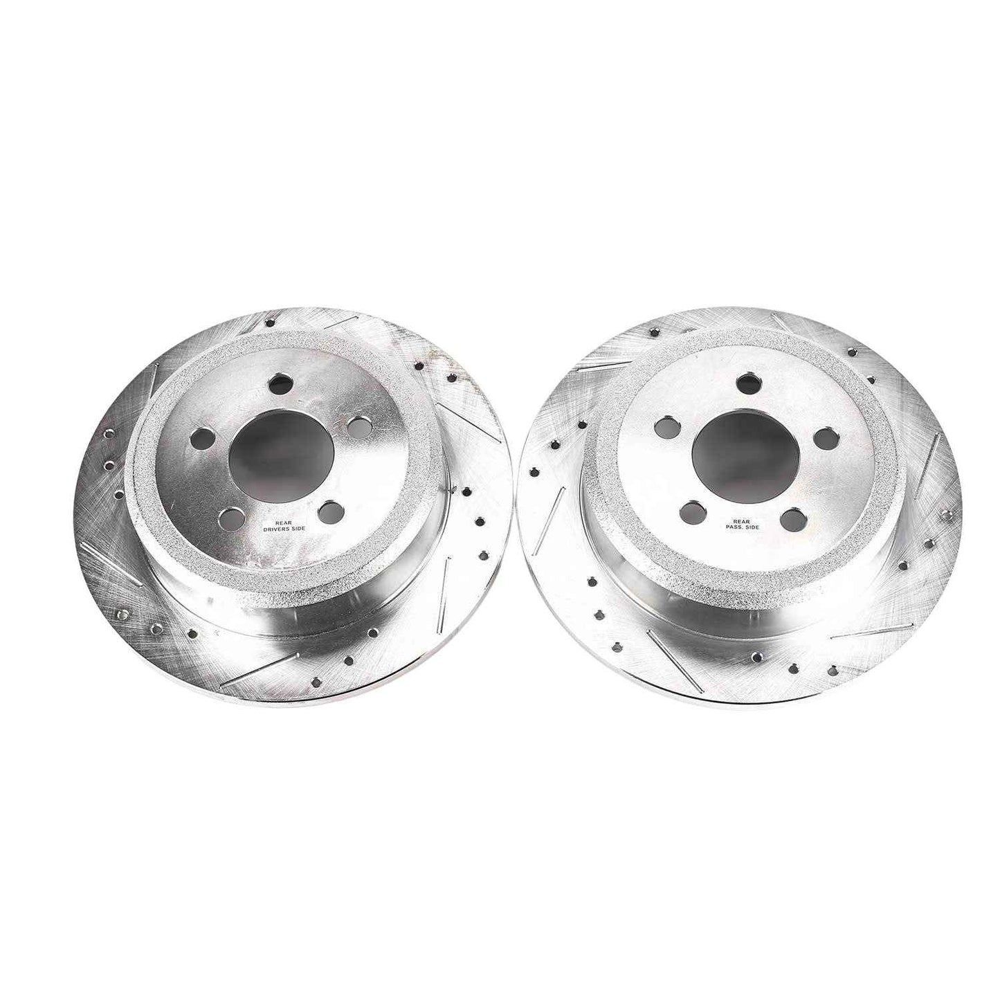 PowerStop Power Stop 07-11 Dodge Nitro Rear Evolution Drilled & Slotted Rotors - Pair AR83072XPR