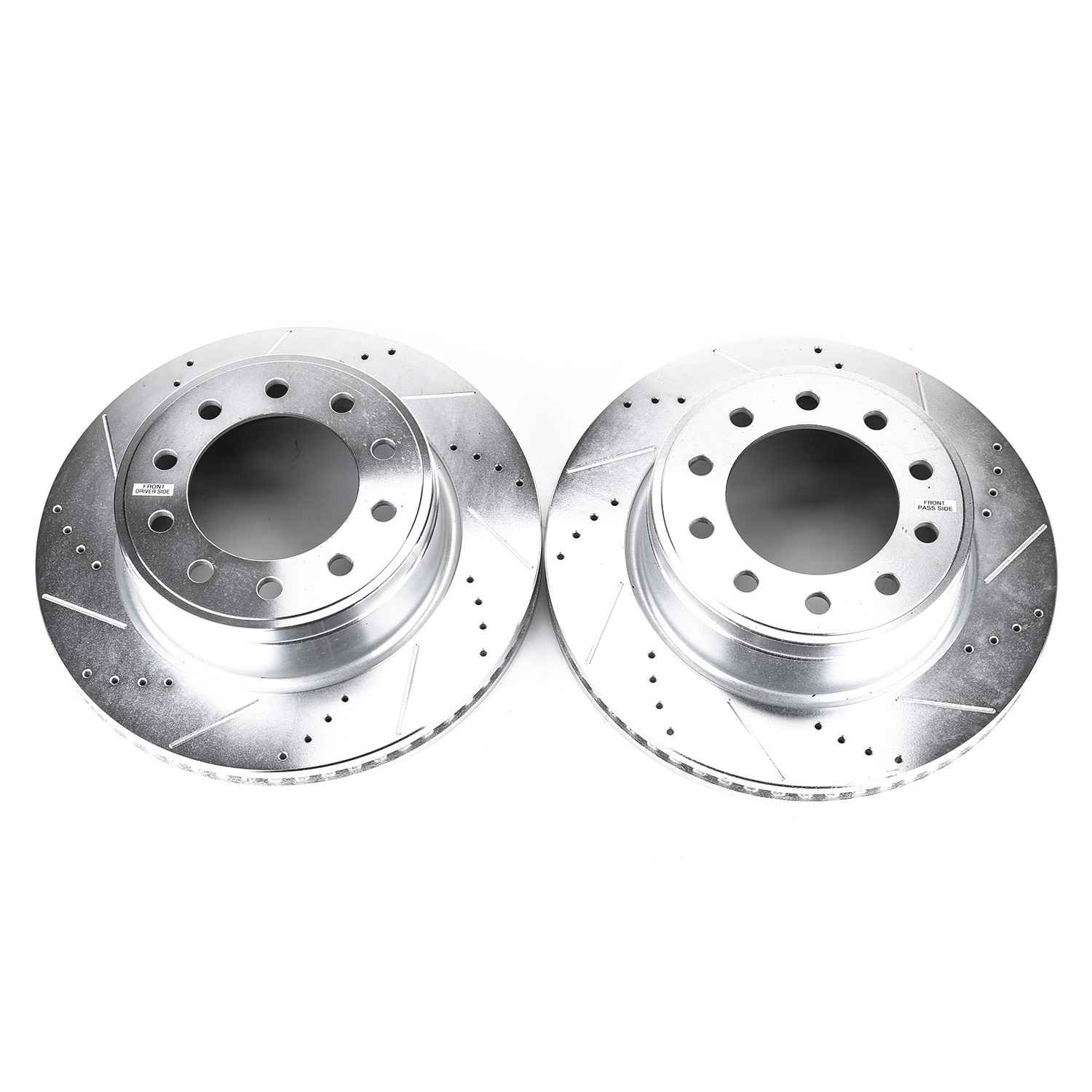 PowerStop Power Stop 08-10 Dodge Ram 4500 Front or Rear Evolution Drilled & Slotted Rotors - Pair AR83074XPR