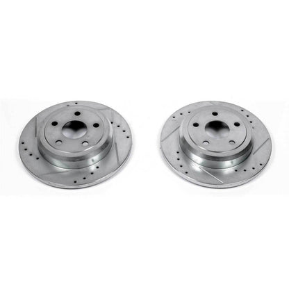 PowerStop Power Stop 11-19 Dodge Durango Rear Evolution Drilled & Slotted Rotors - Pair AR83075XPR