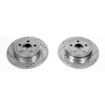 PowerStop Power Stop 11-19 Dodge Durango Rear Evolution Drilled & Slotted Rotors - Pair AR83075XPR