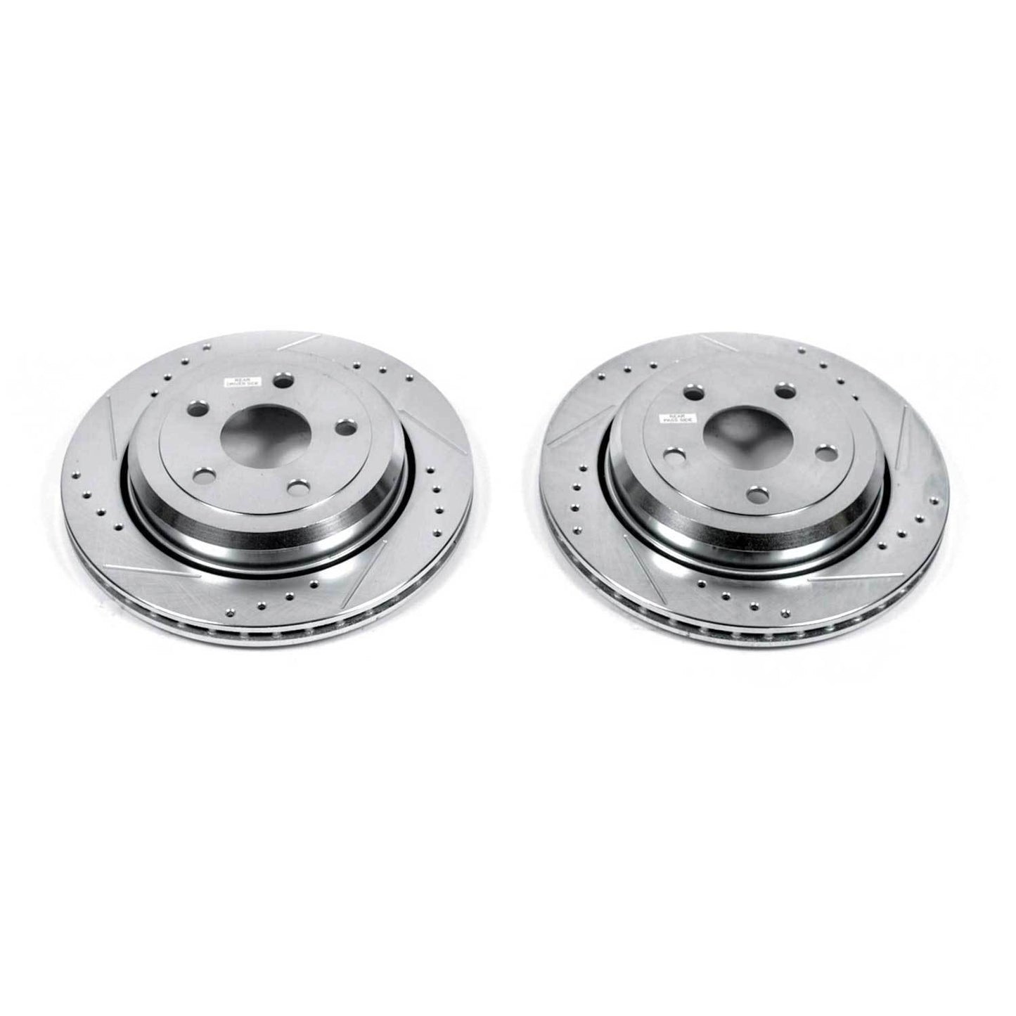 PowerStop Power Stop 11-19 Dodge Durango Rear Evolution Drilled & Slotted Rotors - Pair AR83077XPR